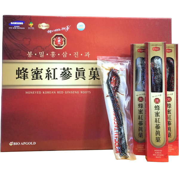 {HÀNG CÔNG TY} Sâm củ tẩm mật ong Bio Apgold Hàn Quốc (240g)
