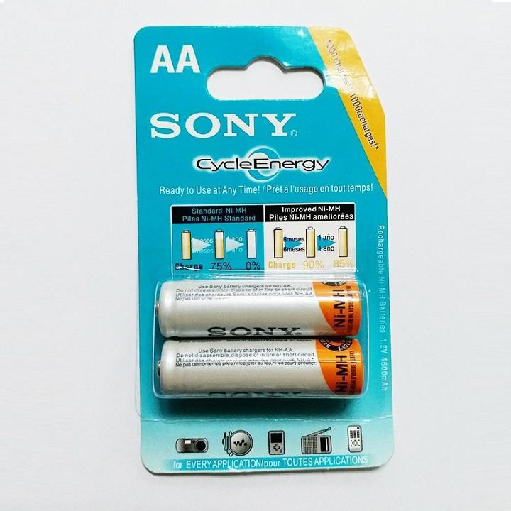 PIN SAC SONY 2A - VĨ 2 VIÊN - DIY146