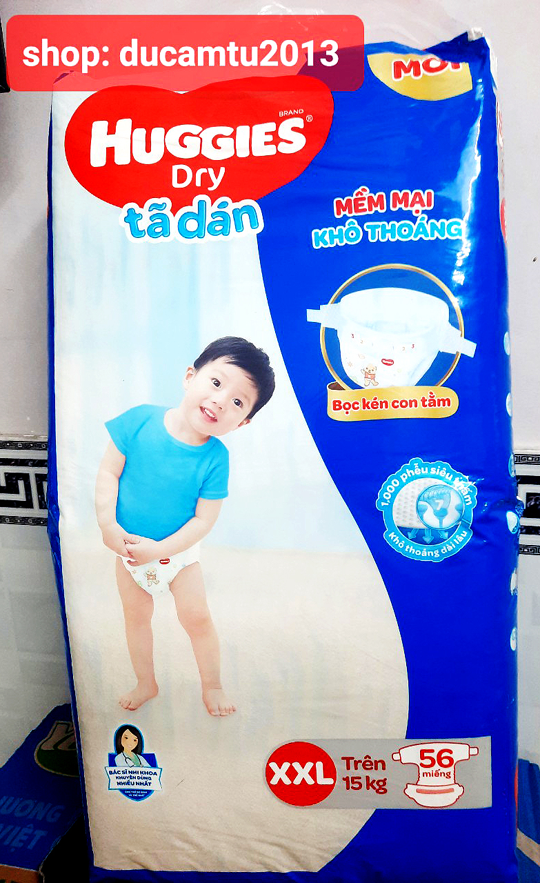 Tã bỉm quần Huggies XXL54+8/XL84