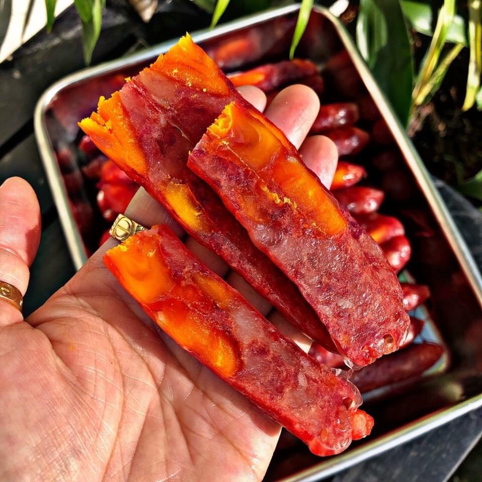 1Kg Lạp Xưởng Tôm Trứng Muối