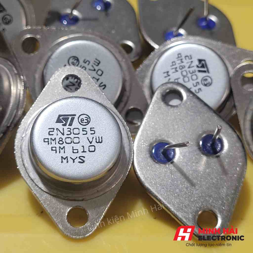 SÒ SẮT 2N3055 15A 60V 115W HÀNG MỚI