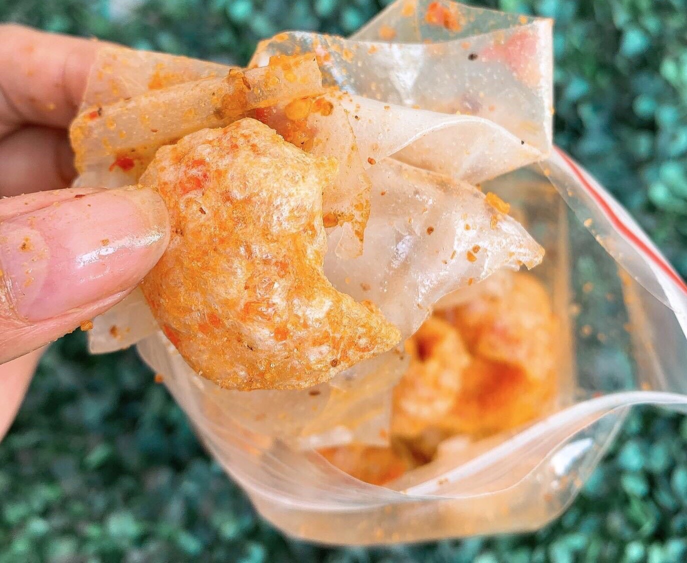 Sét Bánh tráng sate muối hành phi + da heo nước mắm ớt