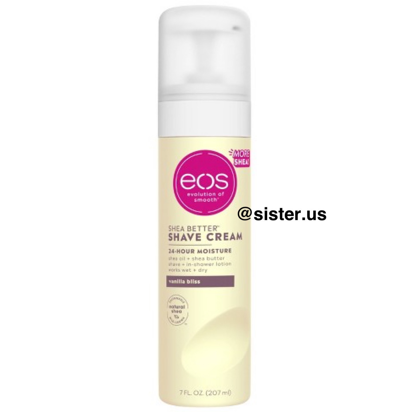 [Hàng Mỹ Nhập] Kem cạo lông dạng bọt EOS dành cho mọi loại da