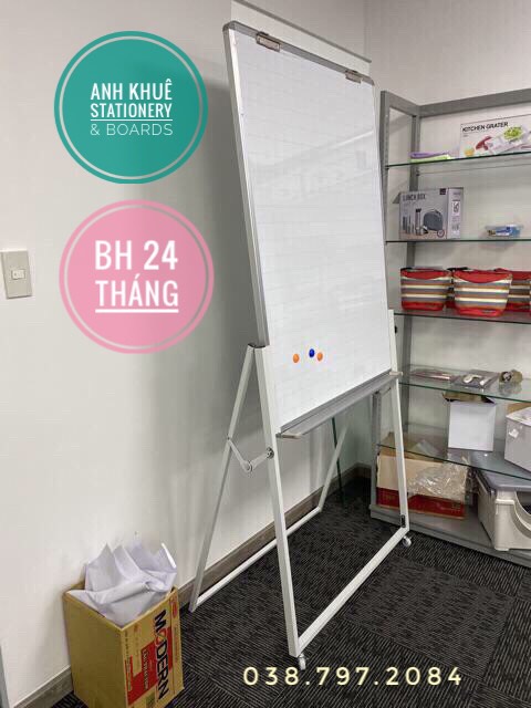 Bảng Flipchart Chân Gấp F Plus 90 x 120cm (Kèm quà tặng)