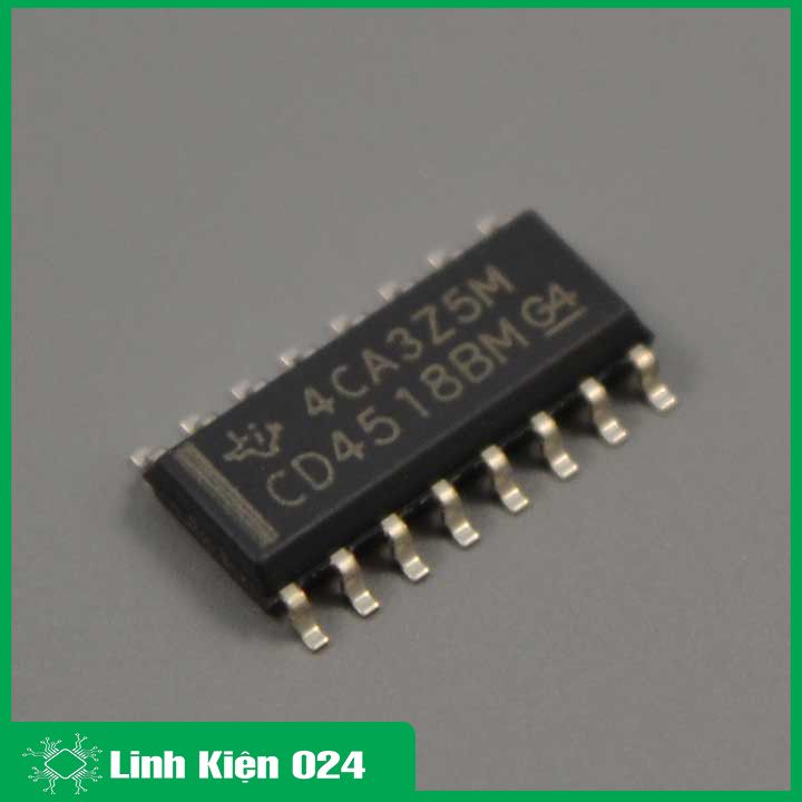 IC CD4518BE SOP16/DIP16 đếm lên BCD kép