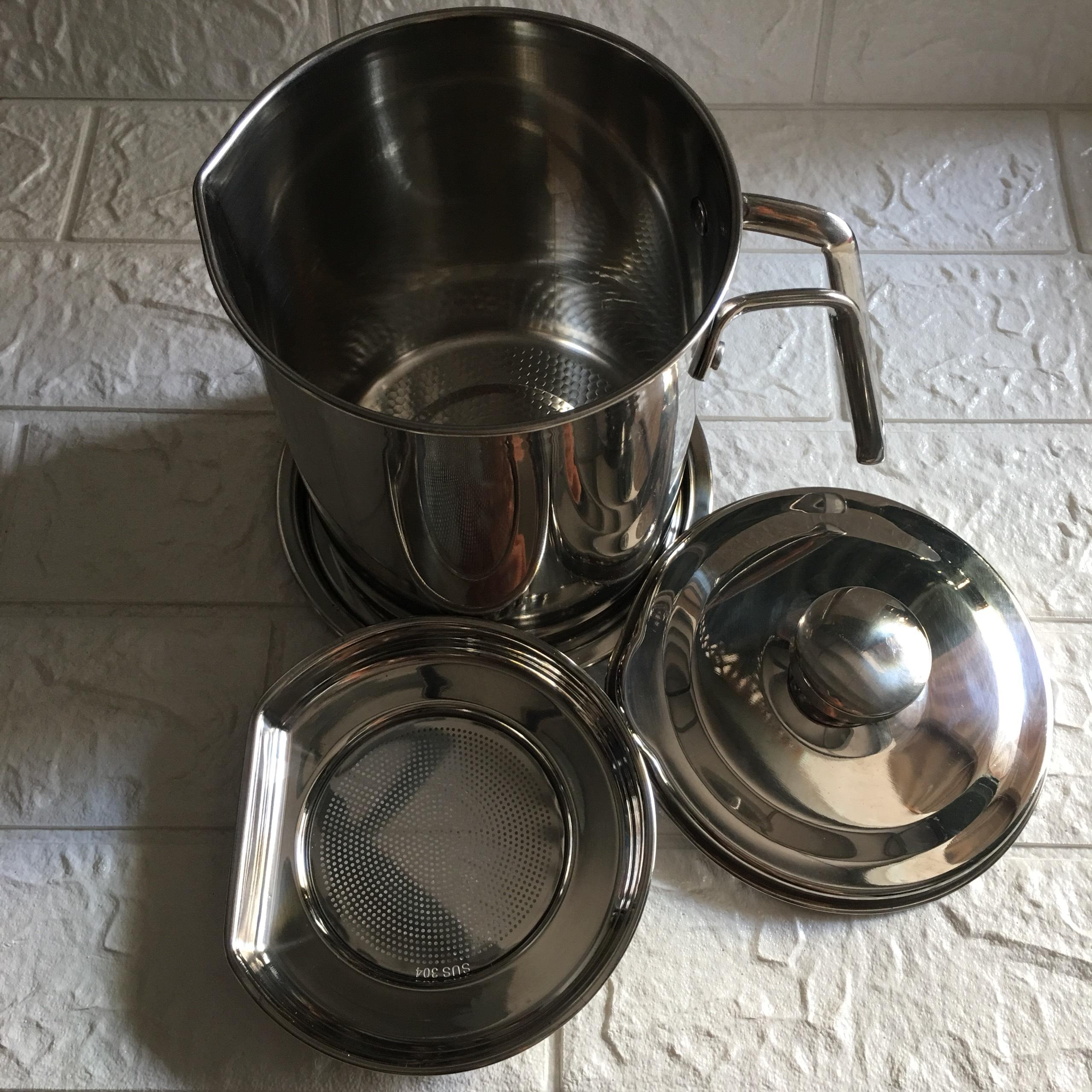 Ca Lọc Dầu Inox 304