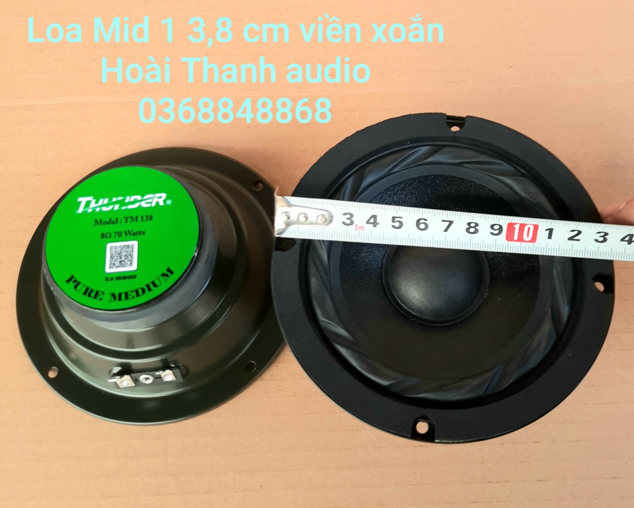 Loa Mid màng giấy cao cấp 14 cm giá 2 cái