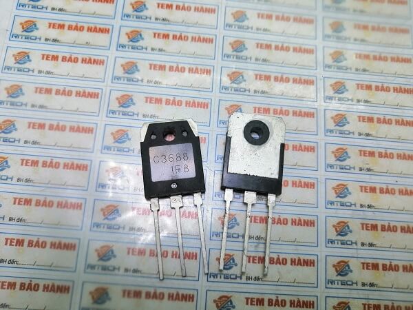 Combo 2 con c3688, 2sc3688 transistor npn 10a 800v to-3p