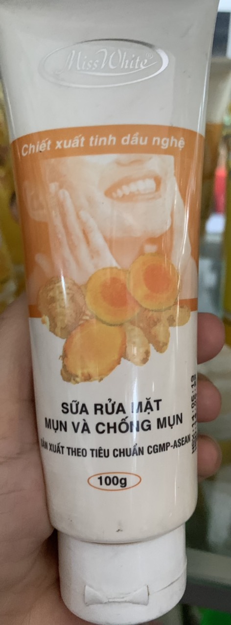 Sữa rửa mặt MissWhite mụn, thâm 100g