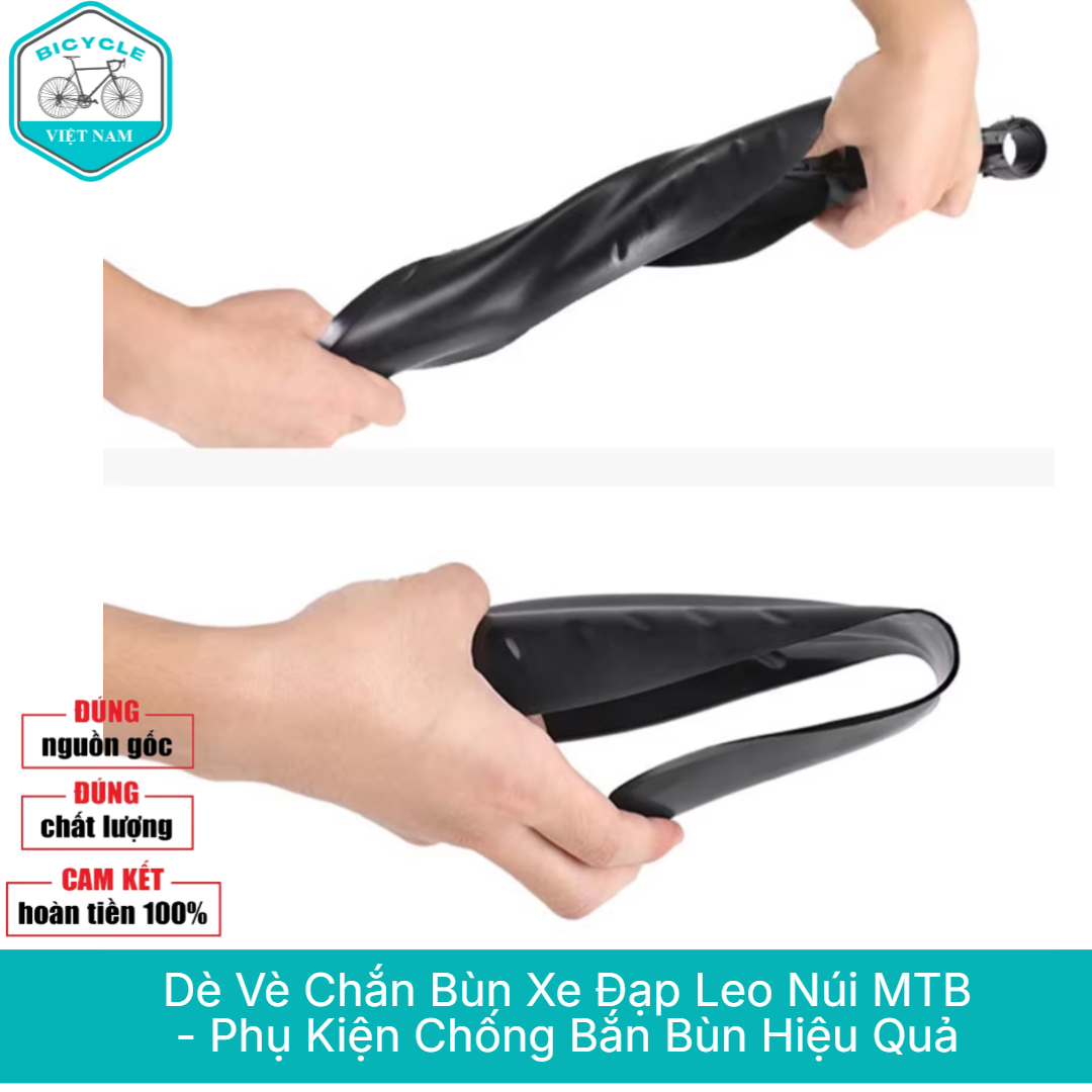 Mtb Mountain Bike Mudguard – Effective Anti-Splash Accessories, Sporty Design