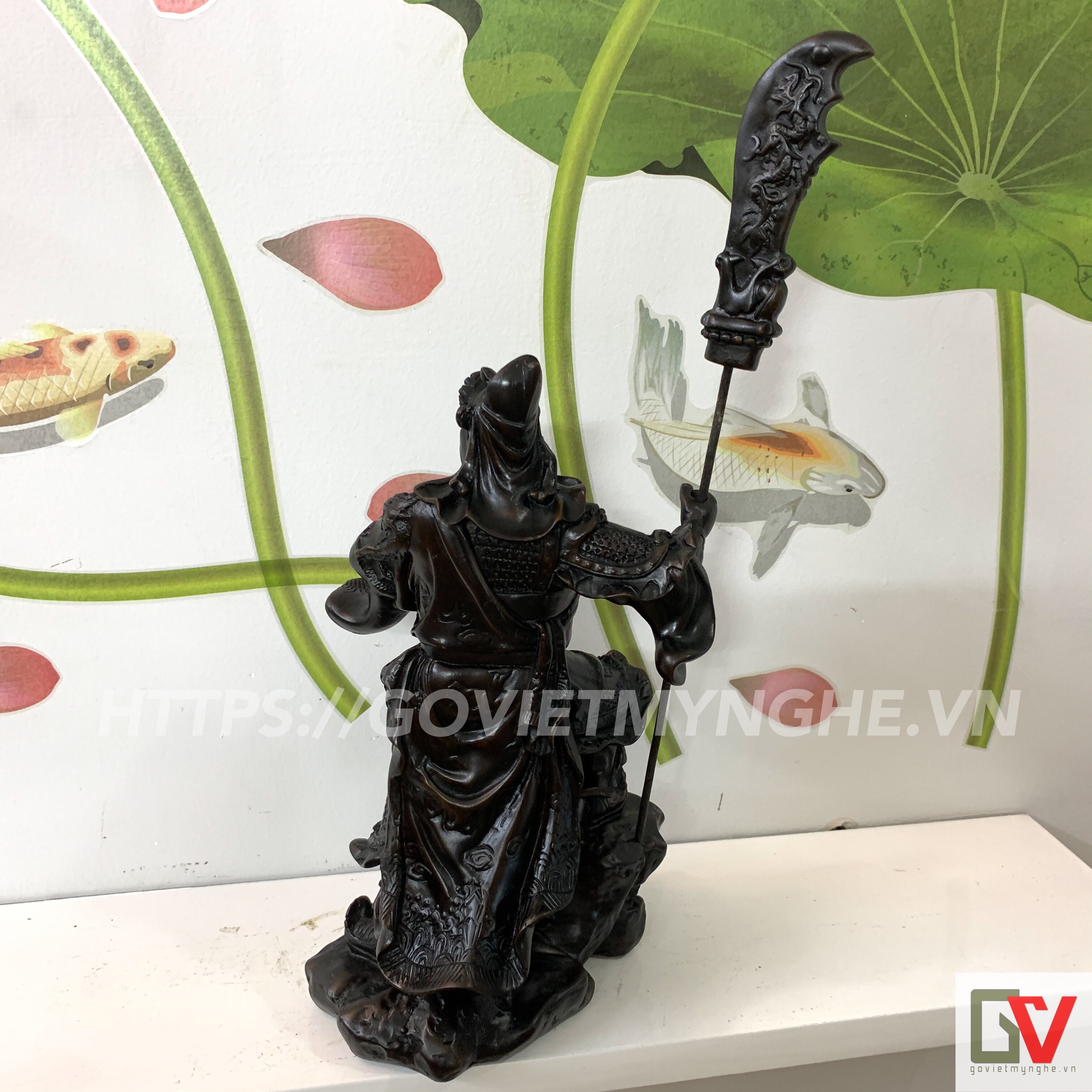 Tượng Đá Đầu Phật Thích Ca - Cao 9cm - Đá Màu