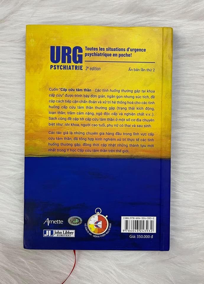 Cấp Cứu Tâm Thần (Khoa A9 - BV Bạch Mai) - Thư viện sách Y dược