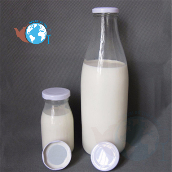 Bình thủy tinh đựng sữa 500ml