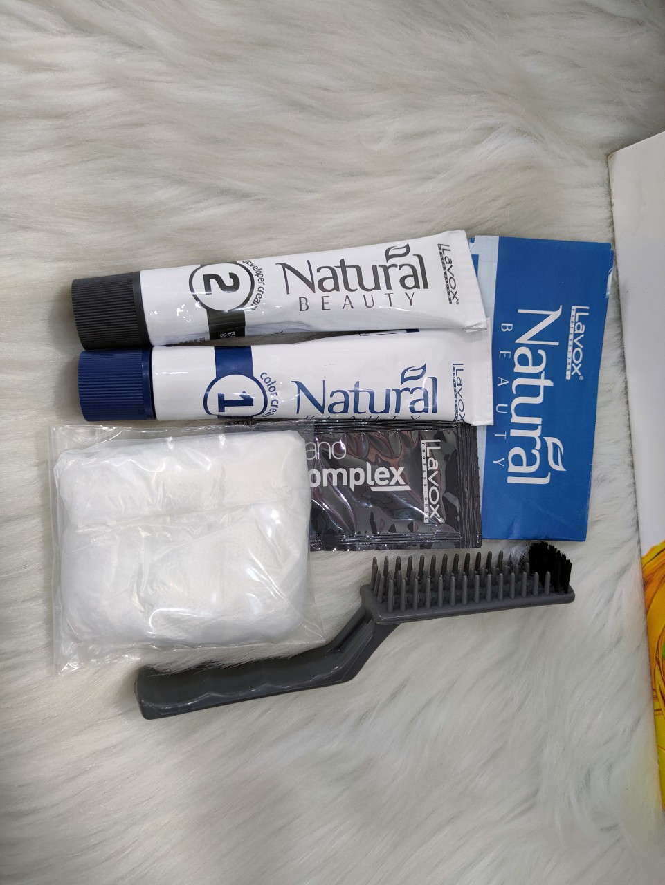 Nhuộm phủ bạc Lavox Natural