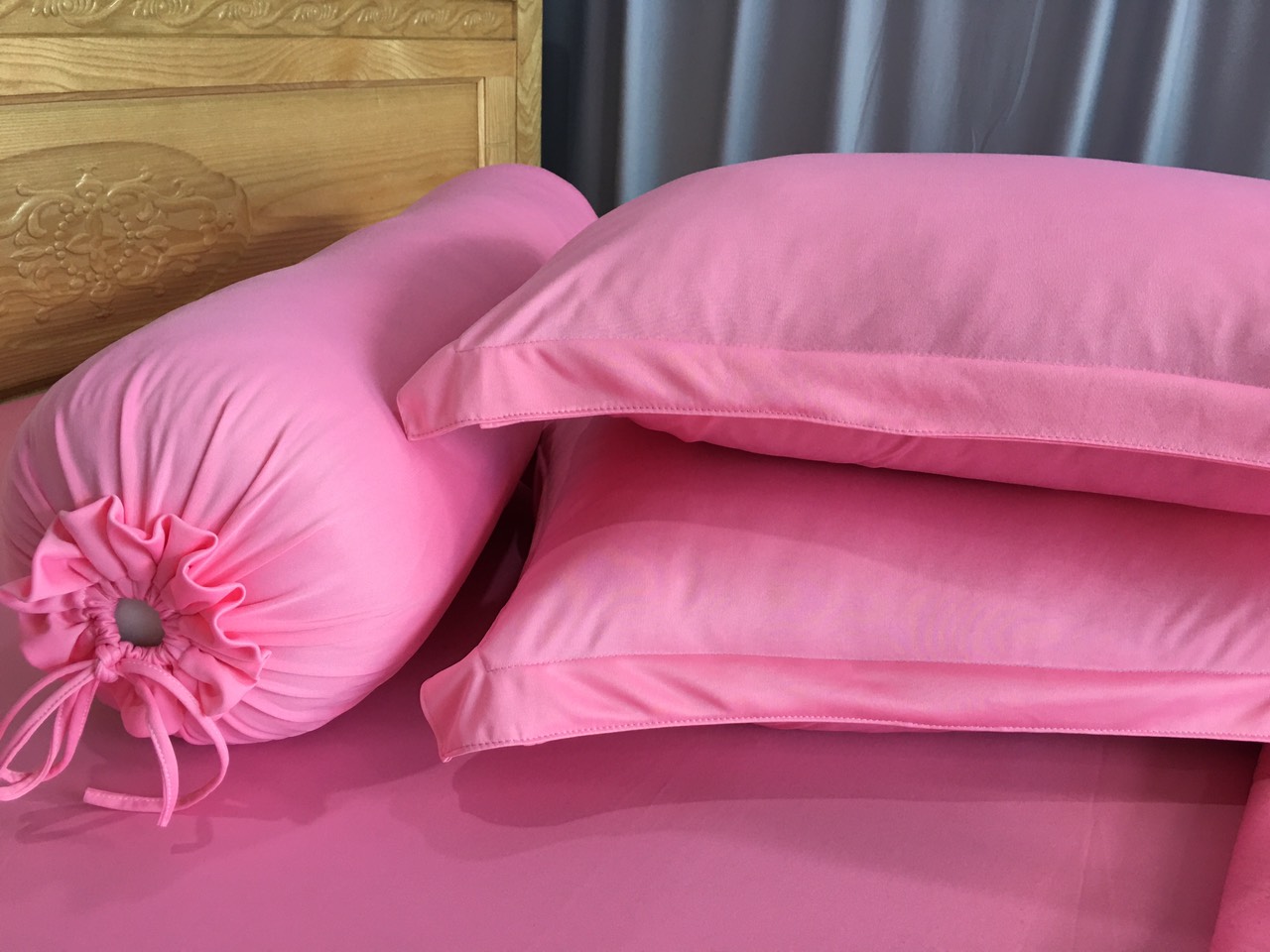 Drap Lẻ Thun Lạnh Hàn Quốc Lan Phạm Bedding - Màu Hồng