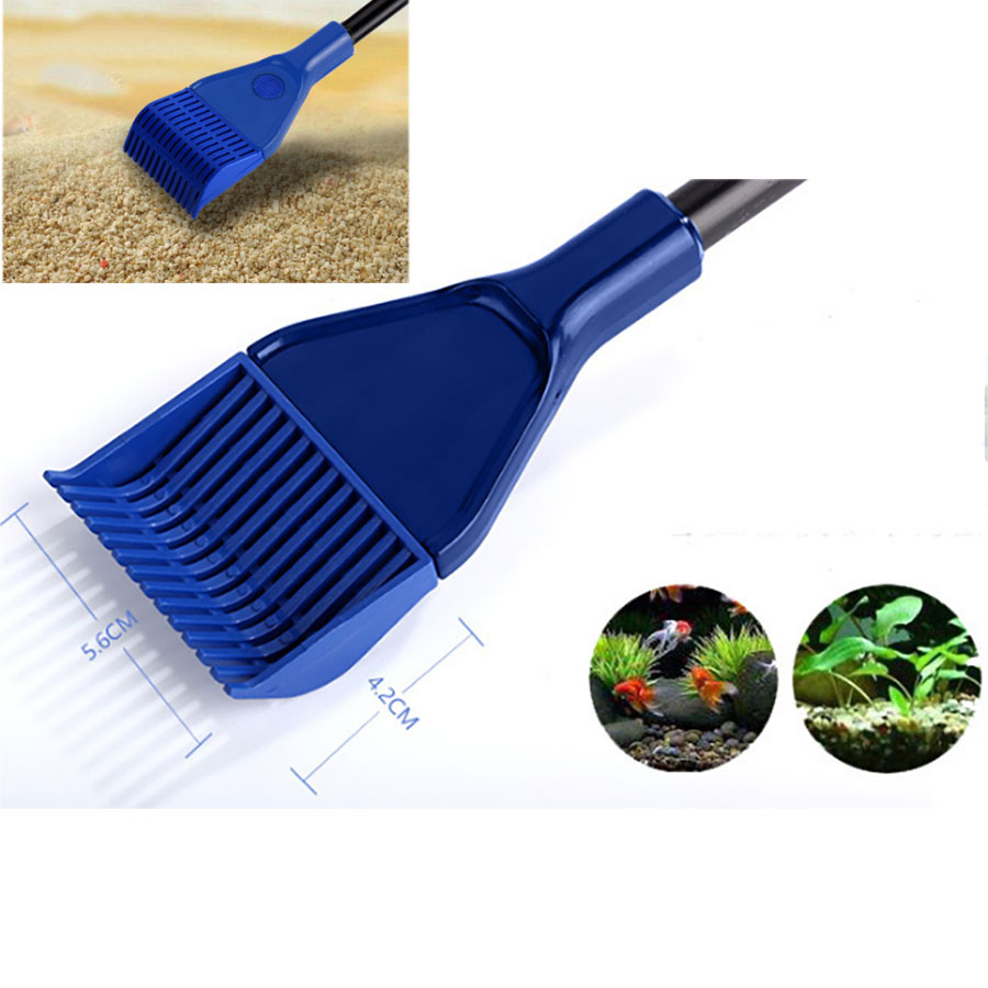 CÂY DỌN BỂ CÁ 5 TRONG 1 CÁN DÀI
