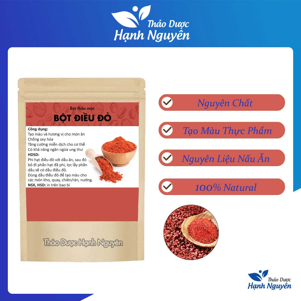 Bột điều đỏ 1kg - thảo dược hạnh nguyên