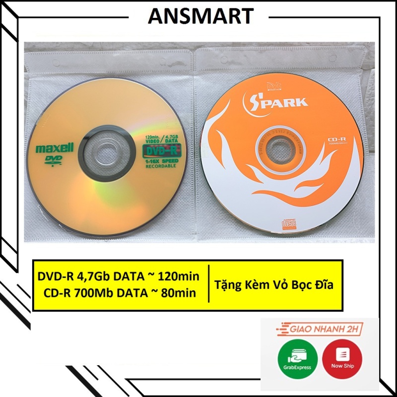 Bảng giá ĐĨA TRẮNG ĐĨA DVD - CD MAXELL - MITSUMEC - SPARK (TẶNG KÈM VỎ ĐỰNG ĐĨA) Phong Vũ