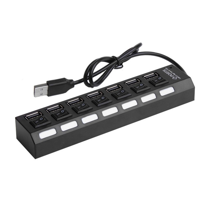 Bộ chia 7 cổng USB - HUB USB 7