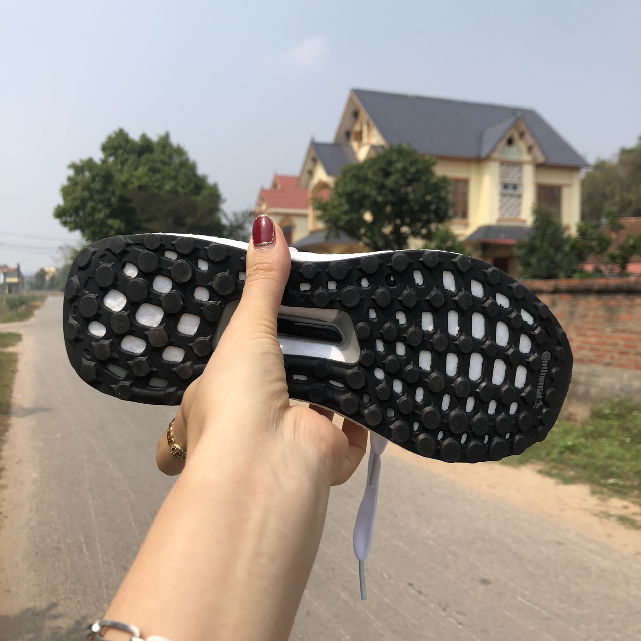 Giày Thể Thao U.B Màu Trắng Full Box