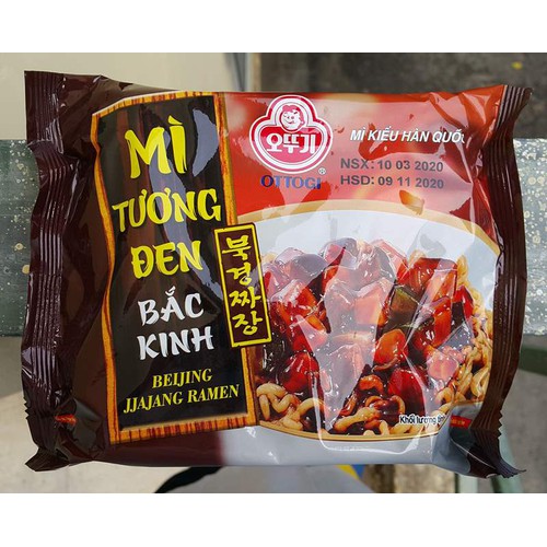 combo 5 gói mì tương đen bắc kinh 85g