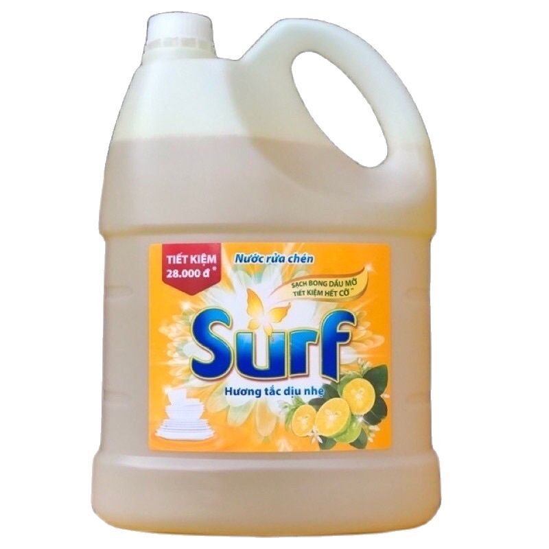 Nước rửa chén Surf 4kg