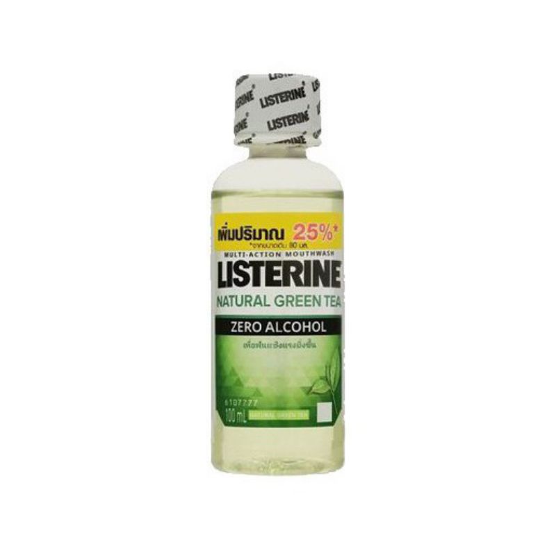 Nước súc miệng Listerine trà xanh 100ml