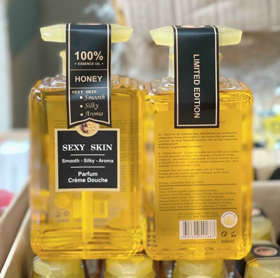 Gel tắm nước hoa Pháp 600ml