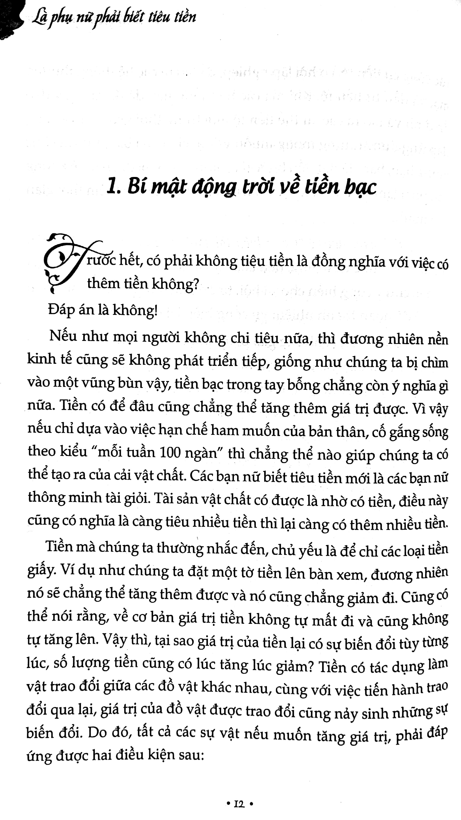 Fahasa - Là Phụ Nữ Phải Biết Tiêu Tiền