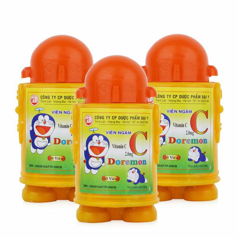 Kẹo Vitamin C Đôremon, C thú vịt