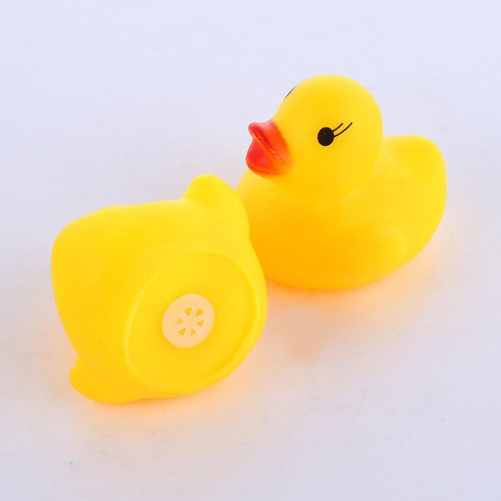 TÚI 10 VỊT CON CÓ CÒI PHÁT NHẠC ( kích thước 3cm/con)