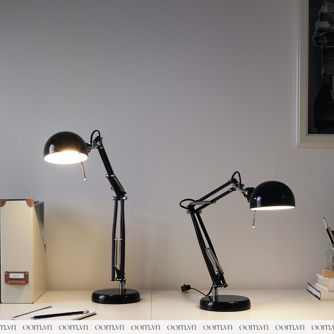 ĐÈN BÀN IKEA FORSA BLACK