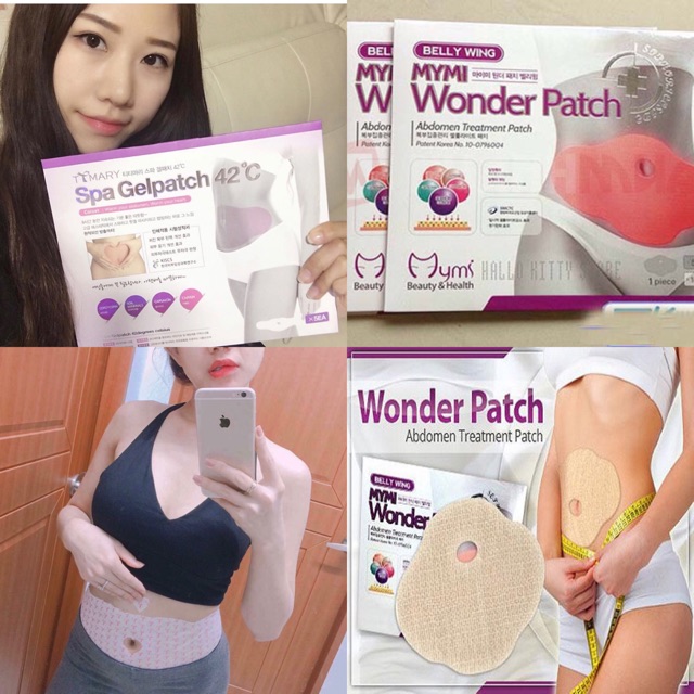 Bộ 20 Miếng Dán Tan Mỡ Bụng Mymi Wonder Patch Hàn Quốc - Mâu mới