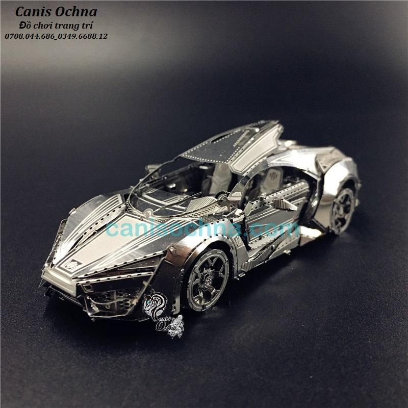 Mô Hình Kim Loại Lắp Ráp 3D- Siêu Xe Lykan
