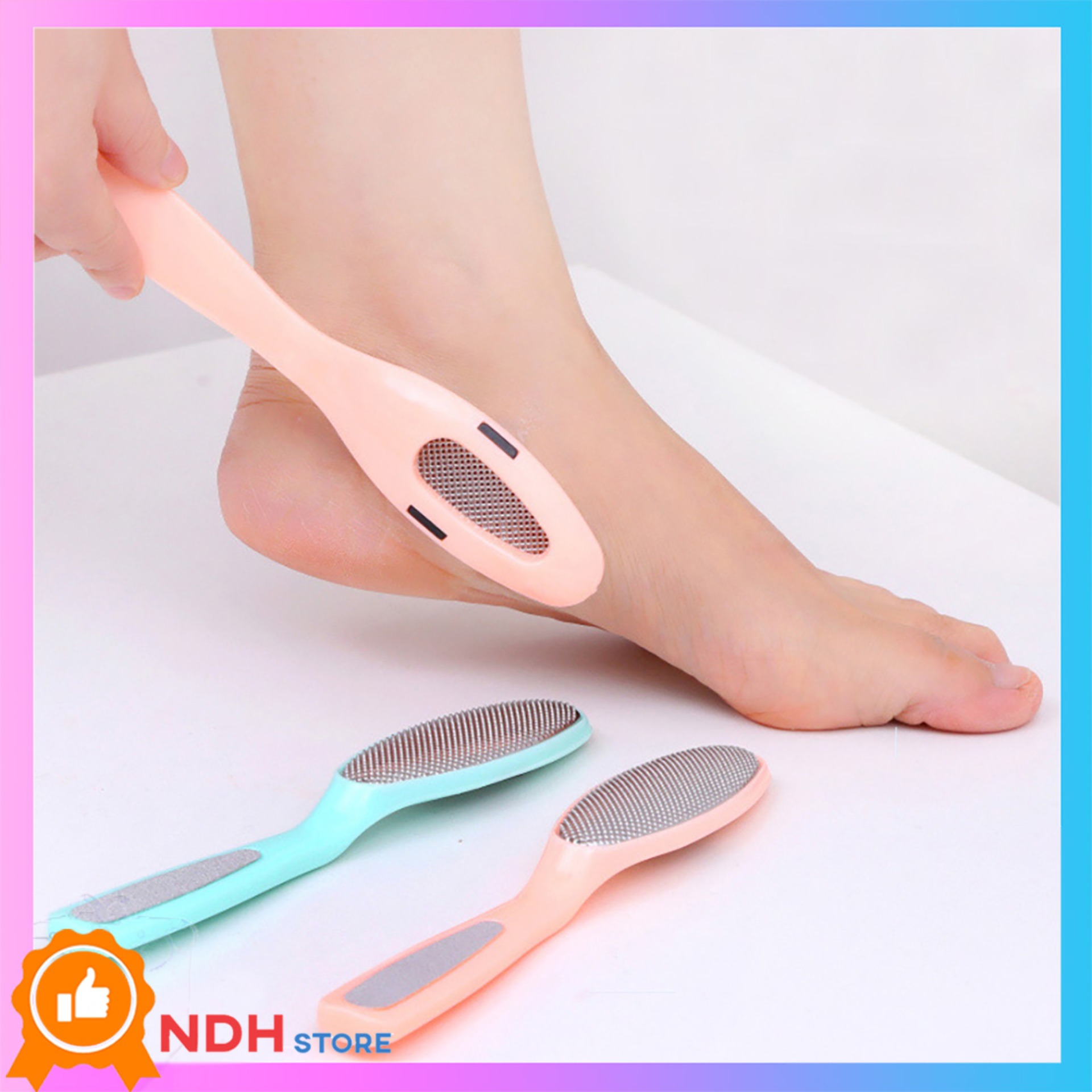 Tooling scrub, mài móng steel (nhiều màu)-[tree scrub, scrub, tẩy tế bào gót foot, mài móng, dũa móng]