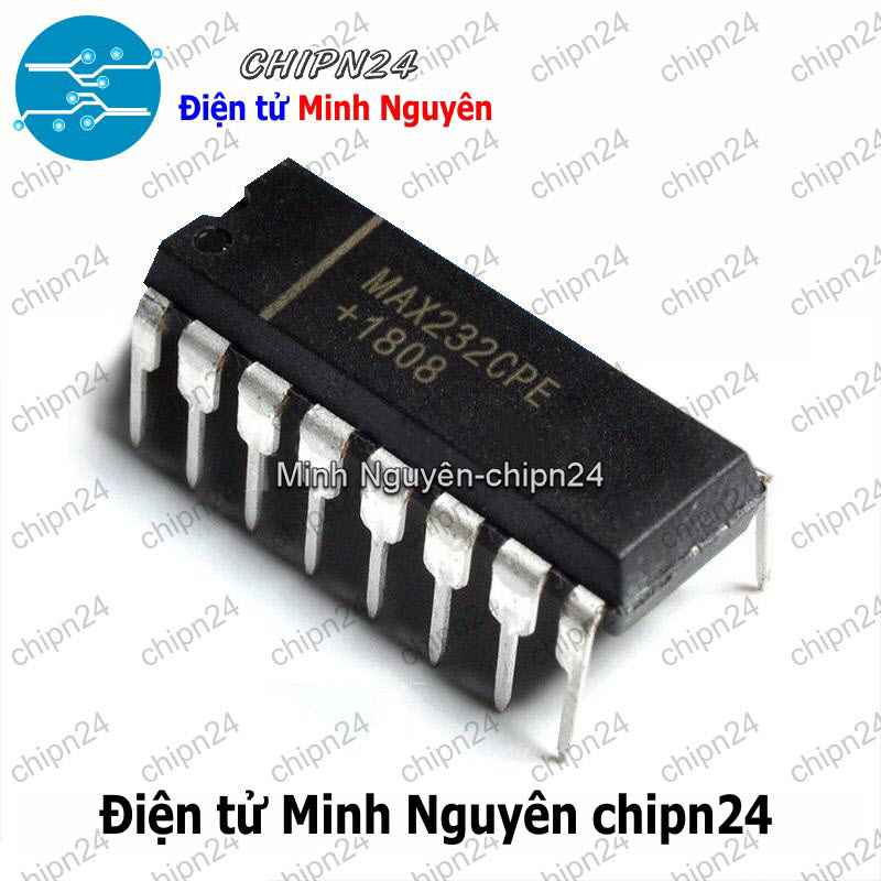 [3 con] (DIP) IC MAX232 DIP-16 (MAX232CPE MAX232EPE MAX 232) - HH000358
