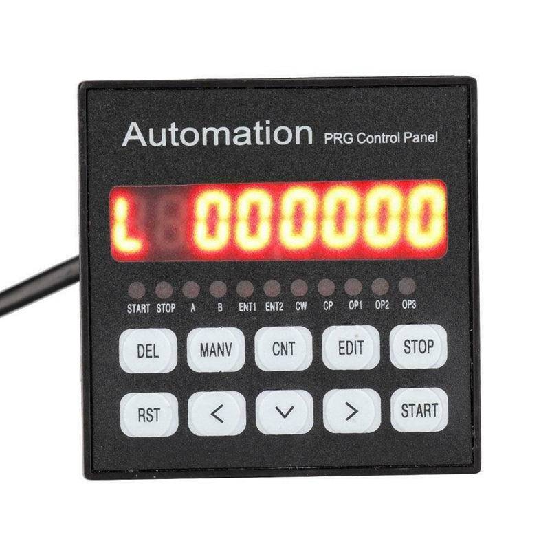 Black 40KHz Single Axis CNC Servo Stepper Motor Motion Programmable Controller