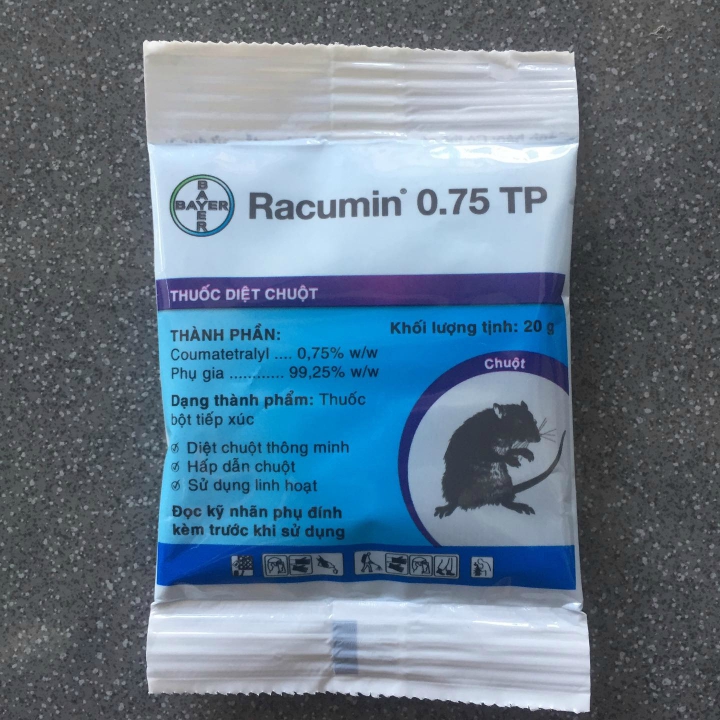 1 gói Thuốc diệt chuột Racumin