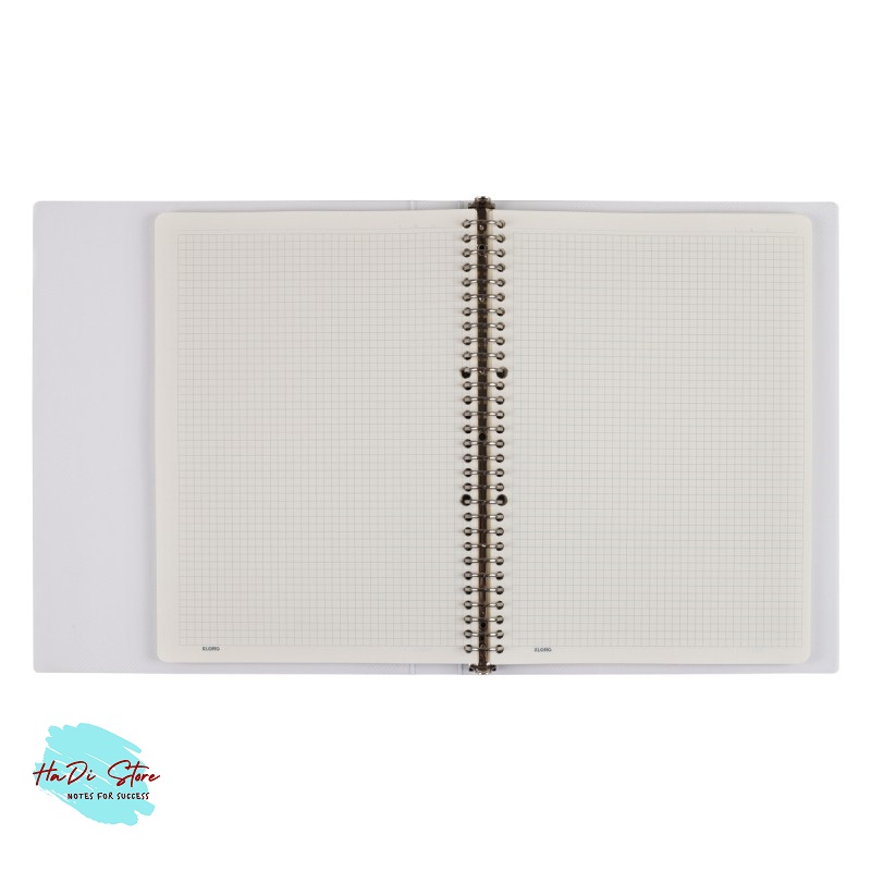 KLONG Sổ còng sắt 30 chấu size A4 80 tờ (MS:539-541-556-557)