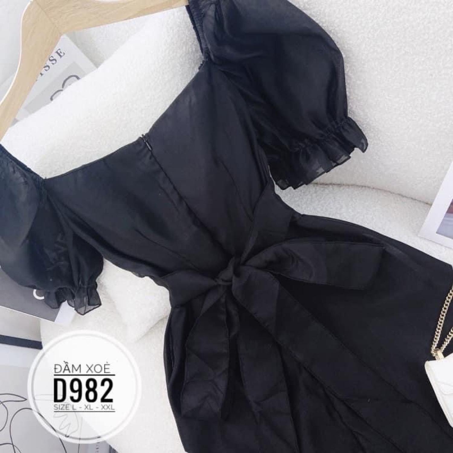 SIÊU PHẨM (60-90KG) BIGSIZE MINSTORE.VN Đầm xoè D982 chất voan