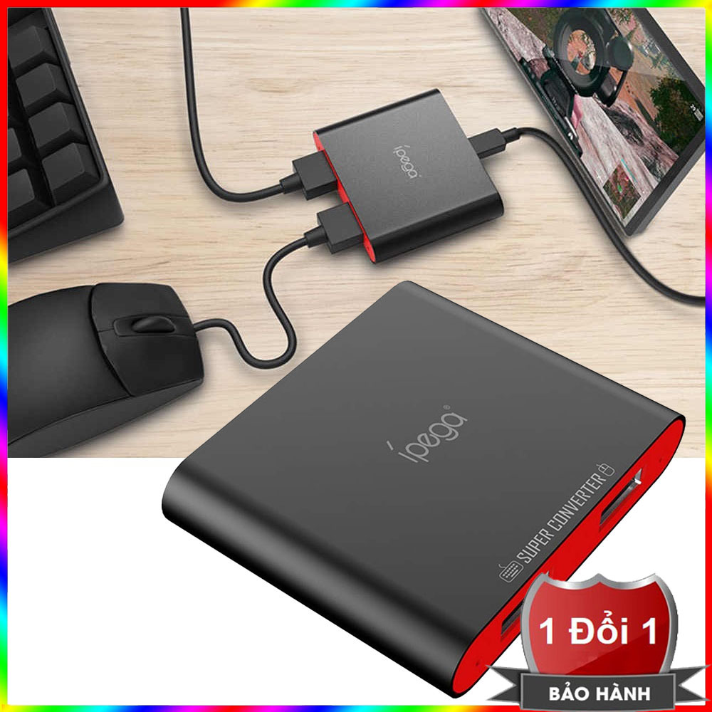Thiết bị kết nối phím chuột với điện điện thoại qua Bluetooth - Bộ thu OTG Bluetooth IPega 9116