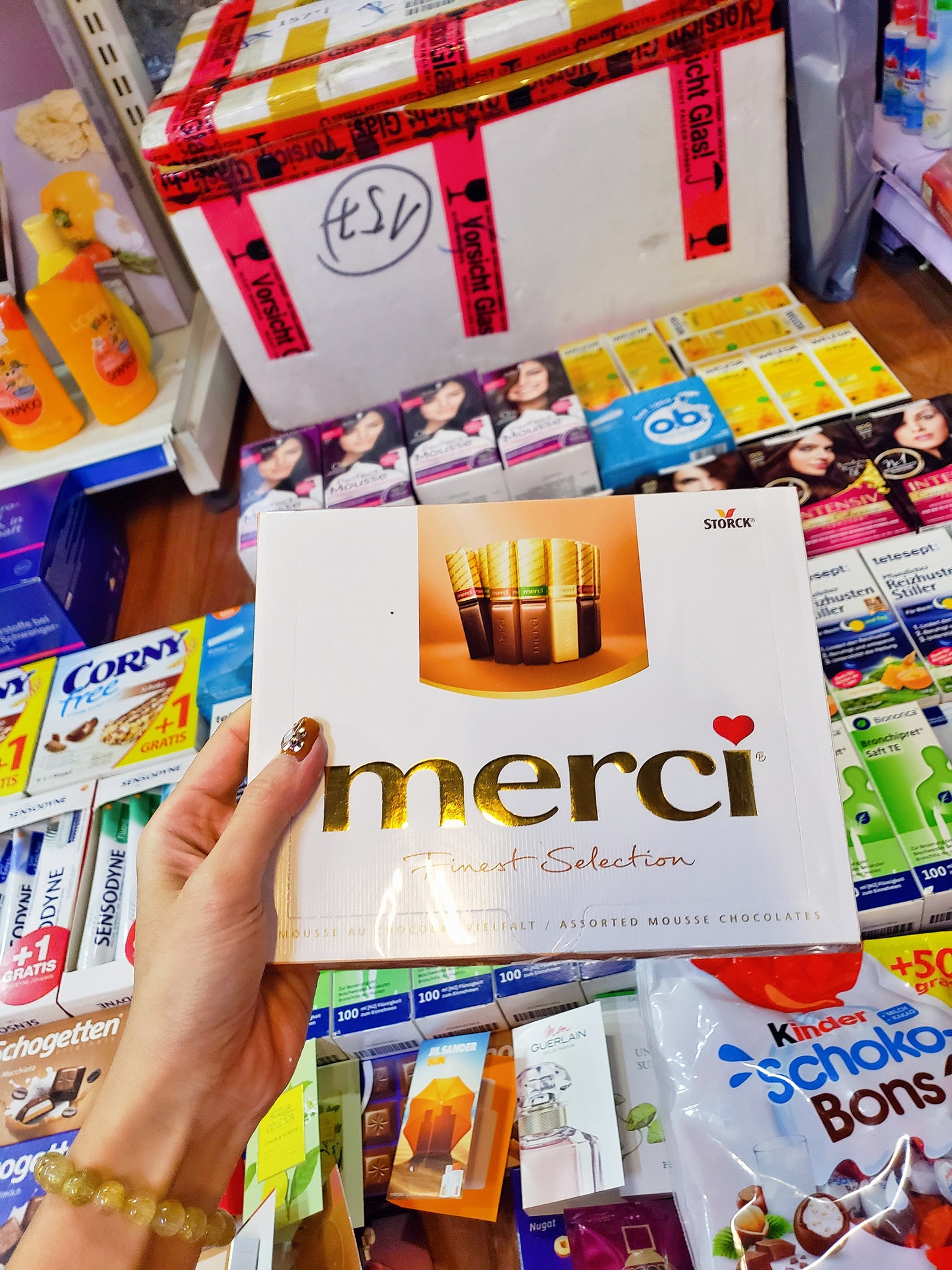 kẹo socola Merci Đức 250g