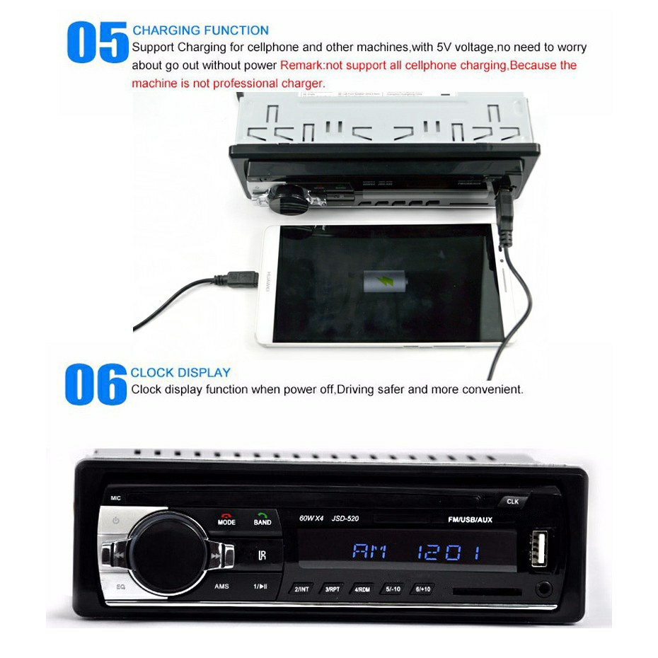 máy nghe nhạc bluetooth mp3 xe ô tô