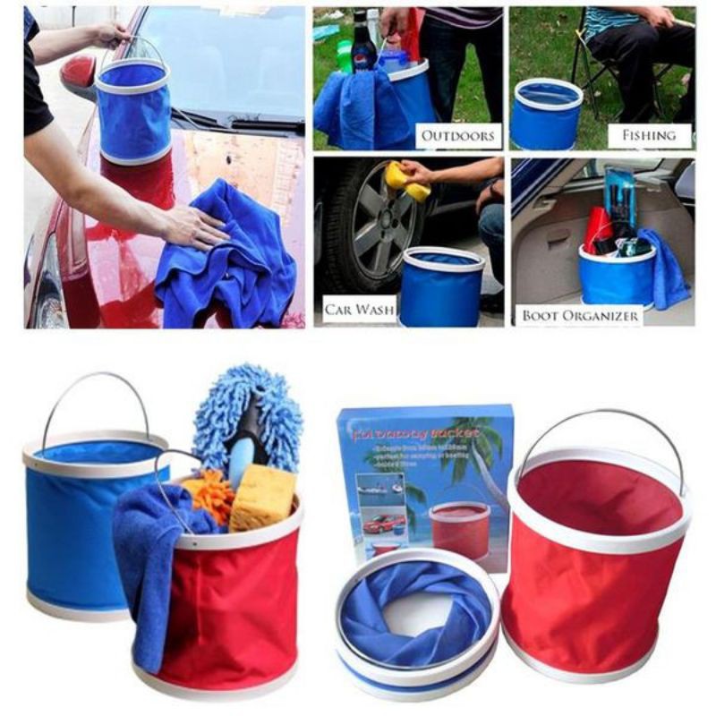 Xô đựng nước gấp gọn tiện dụng