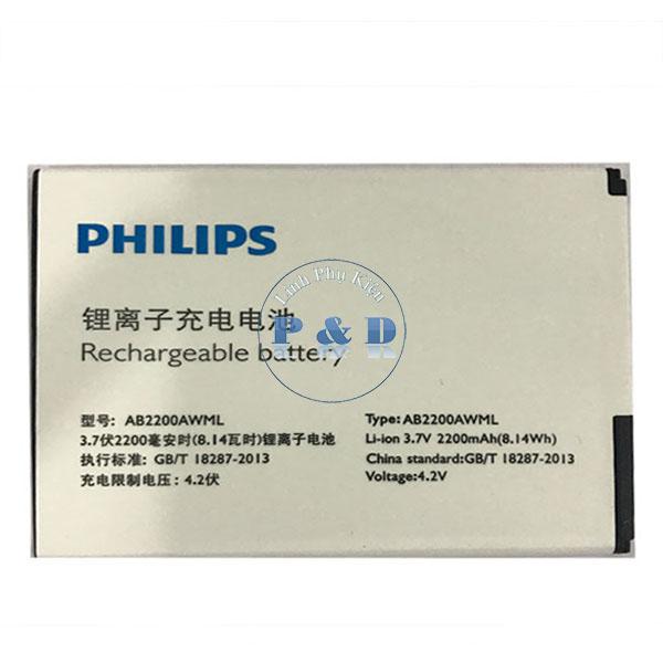 Pin điện thoại Philips W3500 T3500 W3509