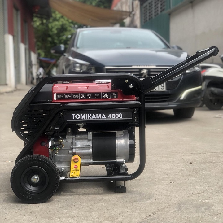 Máy Phát Điện Chạy Xăng 3KW Tomikama 4800