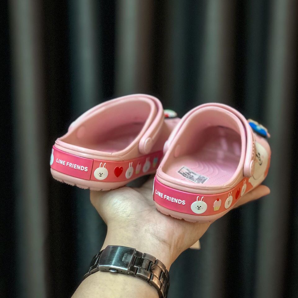 SỤC CROCS-THỎ HỒNG TRẺ EM VÀ NGƯỜI LỚN