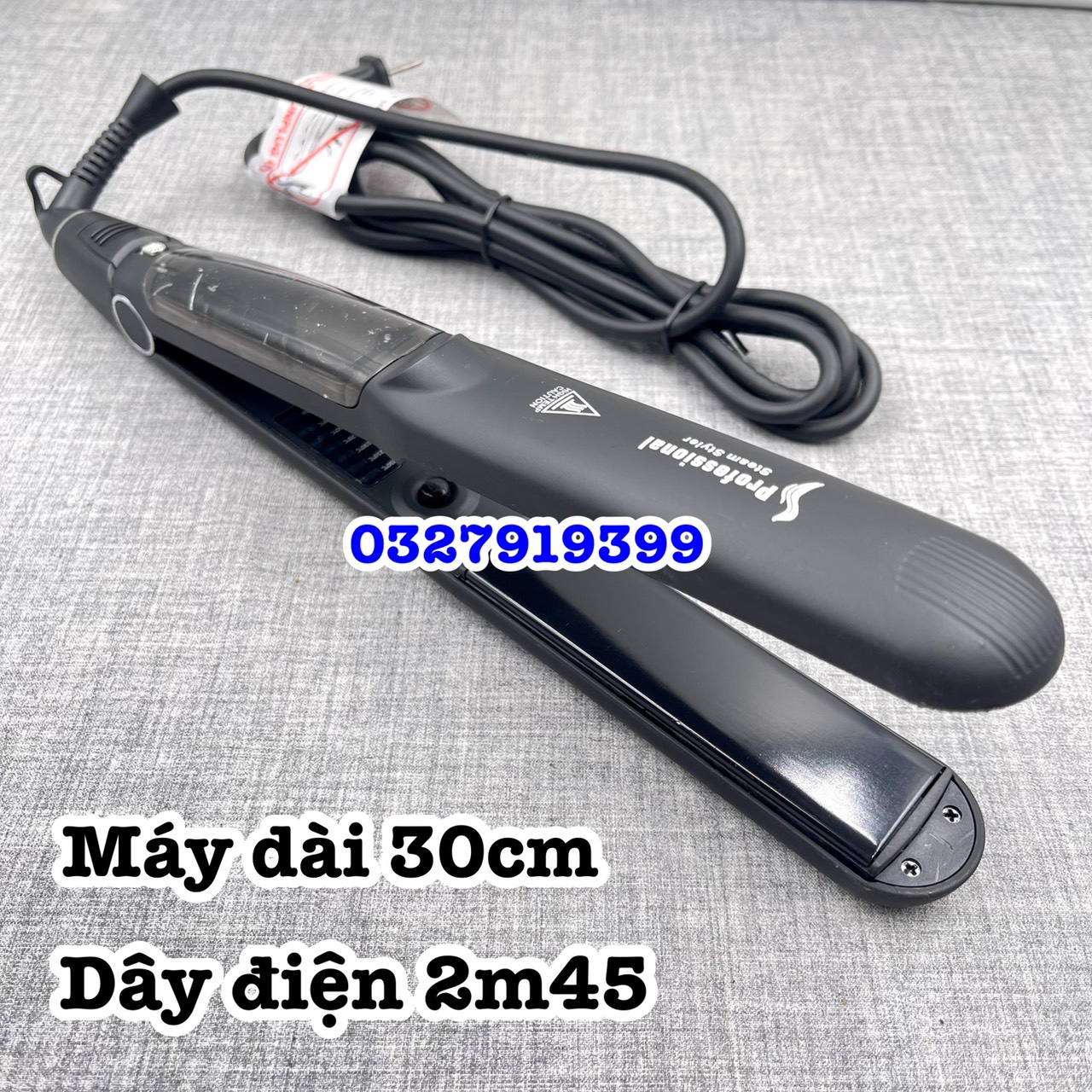 ✅tặng kẹp✅ Máy kẹp tóc hơi nước cao cấp Professional 0088