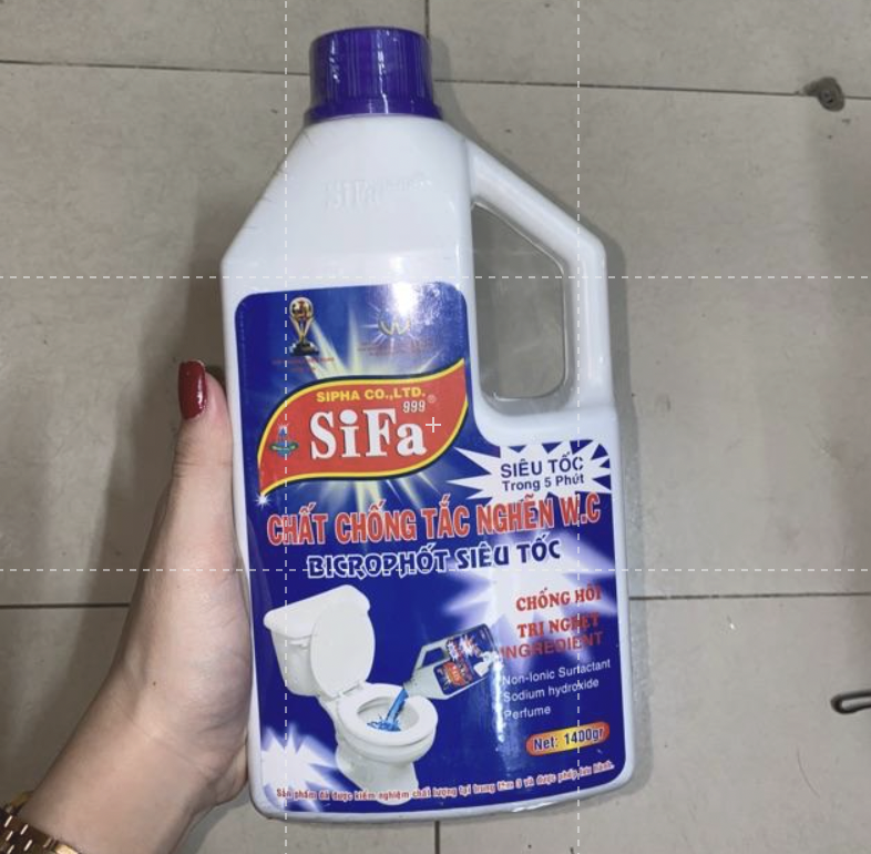 Chất thông cầu cống siêu tốc Sifa 1kg2, 1kg4