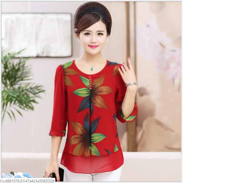 ÁO KIỂU NỮ TRUNG NIÊN BMT 349